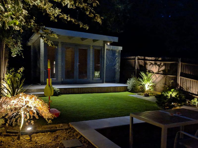 anti glare garden lighting in lanarkshire